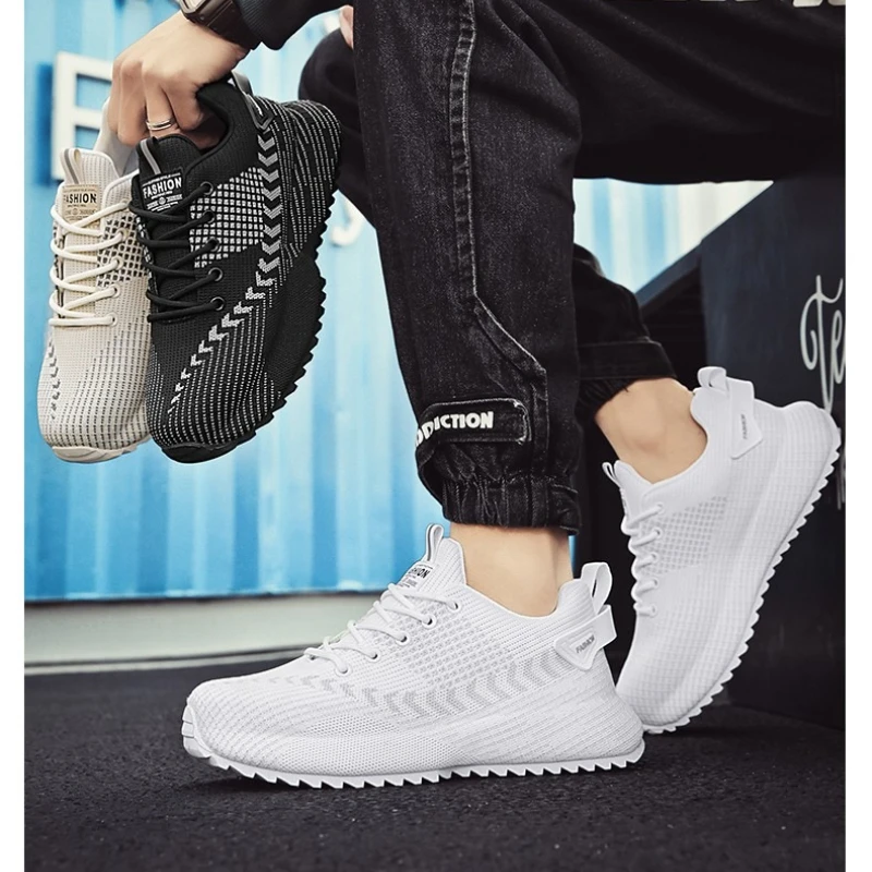 Men's Flyweave Thick-soled Height-increasing Color-blocking Round-toed Large-sized Lightweight Casual Sports Running Shoes
Men's Flyweave Thick-soled Height-increasing Color-blocking Round-toed Large-sized Lightweight Casual Sports Running Shoes