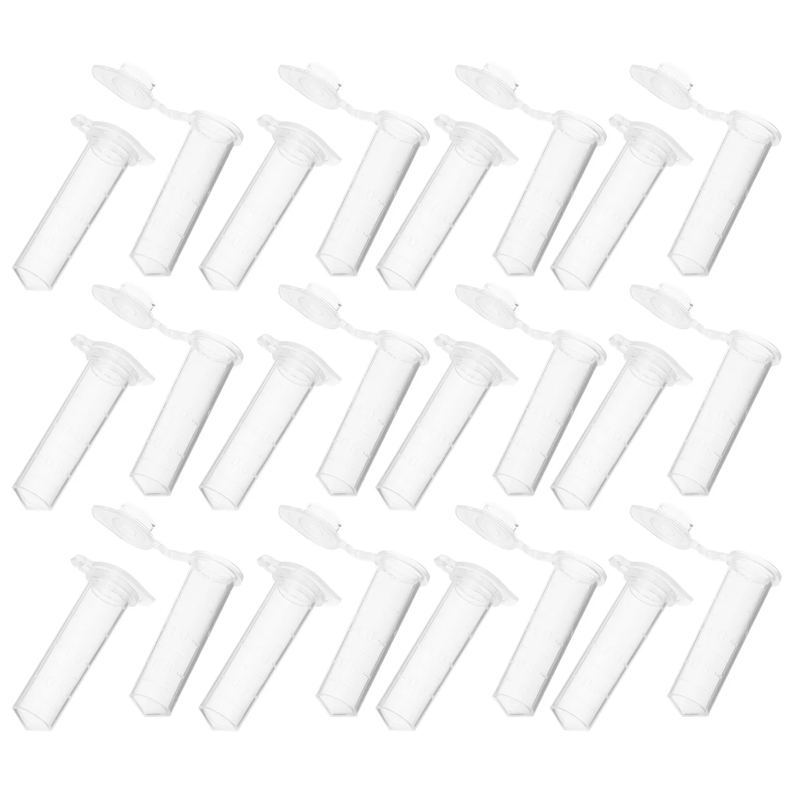 500 Pcs Tubes Pointed Bottom Cap Test Tubes Experiment Tools Sample Vials Plastic Safe Sealing Storing
500 Pcs Tubes Pointed Bottom Cap Test Tubes Experiment Tools Sample Vials Plastic Safe Sealing Storing