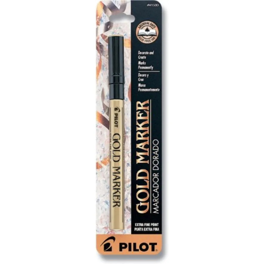 Gold Extra Fine Point Marker
Gold Extra Fine Point Marker