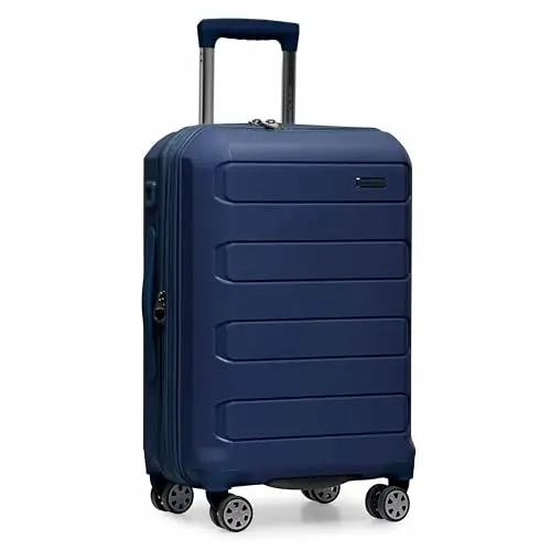 Чемодан Traveler's Choice Pagosa Indestructible Hardshell Expandable Spinner, темно-синий, 22-дюймовый, ручная кладь
Чемодан Traveler's Choice Pagosa Indestructible Hardshell Expandable Spinner, темно-синий, 22-дюймовый, ручная кладь