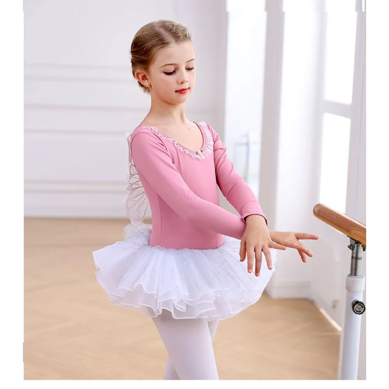Long Sleeve Butterfly Ballet Leotard Organza Tutu Outfit Gymnastics Unitard Daily Practice Training Stage Casual Dance Apparel
Long Sleeve Butterfly Ballet Leotard Organza Tutu Outfit Gymnastics Unitard Daily Practice Training Stage Casual Dance Apparel