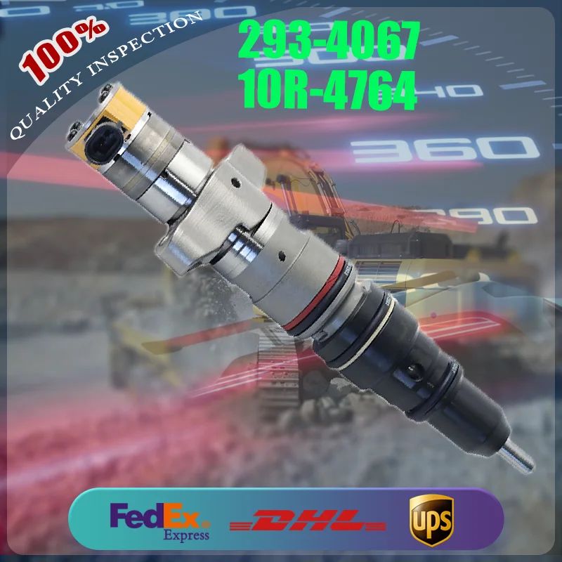 1PC Common Rail Fuel Injector 293-4067 10R-4764 for Caterpillar C7 C9 Excavator Diesel Engine Part
1PC Common Rail Fuel Injector 293-4067 10R-4764 for Caterpillar C7 C9 Excavator Diesel Engine Part