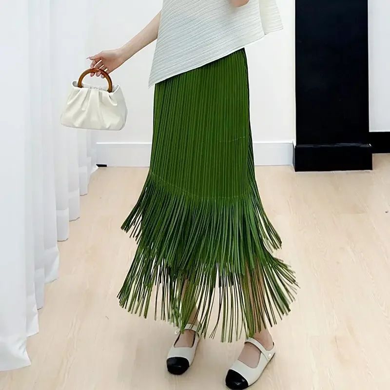 Simple, Comfortable, Casual, Fashionable Tassel Halflength Dress for Women's 2023 Summer New Slim Fit Pleats
Simple, Comfortable, Casual, Fashionable Tassel Halflength Dress for Women's 2023 Summer New Slim Fit Pleats