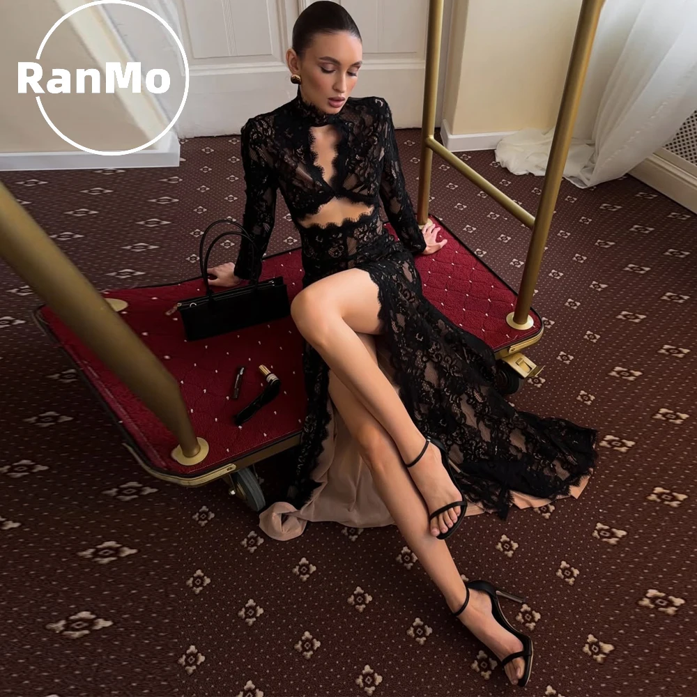 Ranmo lack Lace Cut Out Long Dress High Split Maxi Long Sleeves V-Neck Celebrity Cocktail Party Evening Gowns Customized 2026
Ranmo lack Lace Cut Out Long Dress High Split Maxi Long Sleeves V-Neck Celebrity Cocktail Party Evening Gowns Customized 2026