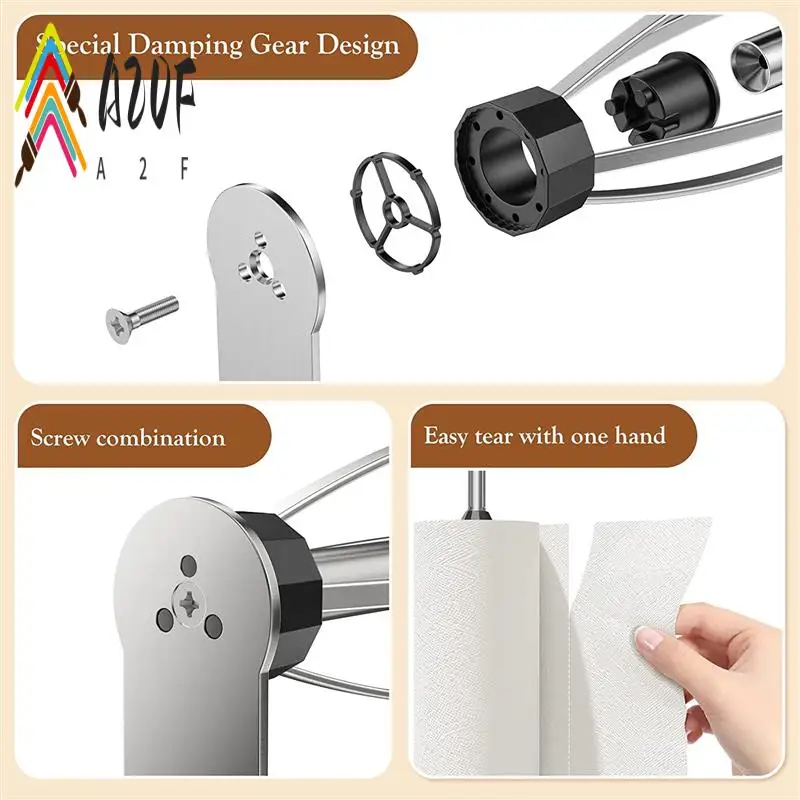 A20F-Under Cabinet Towel Robe Hooks Under Cabinet Paper Towel Holder Towel Holder For Bathroom Kitchen
A20F-Under Cabinet Towel Robe Hooks Under Cabinet Paper Towel Holder Towel Holder For Bathroom Kitchen