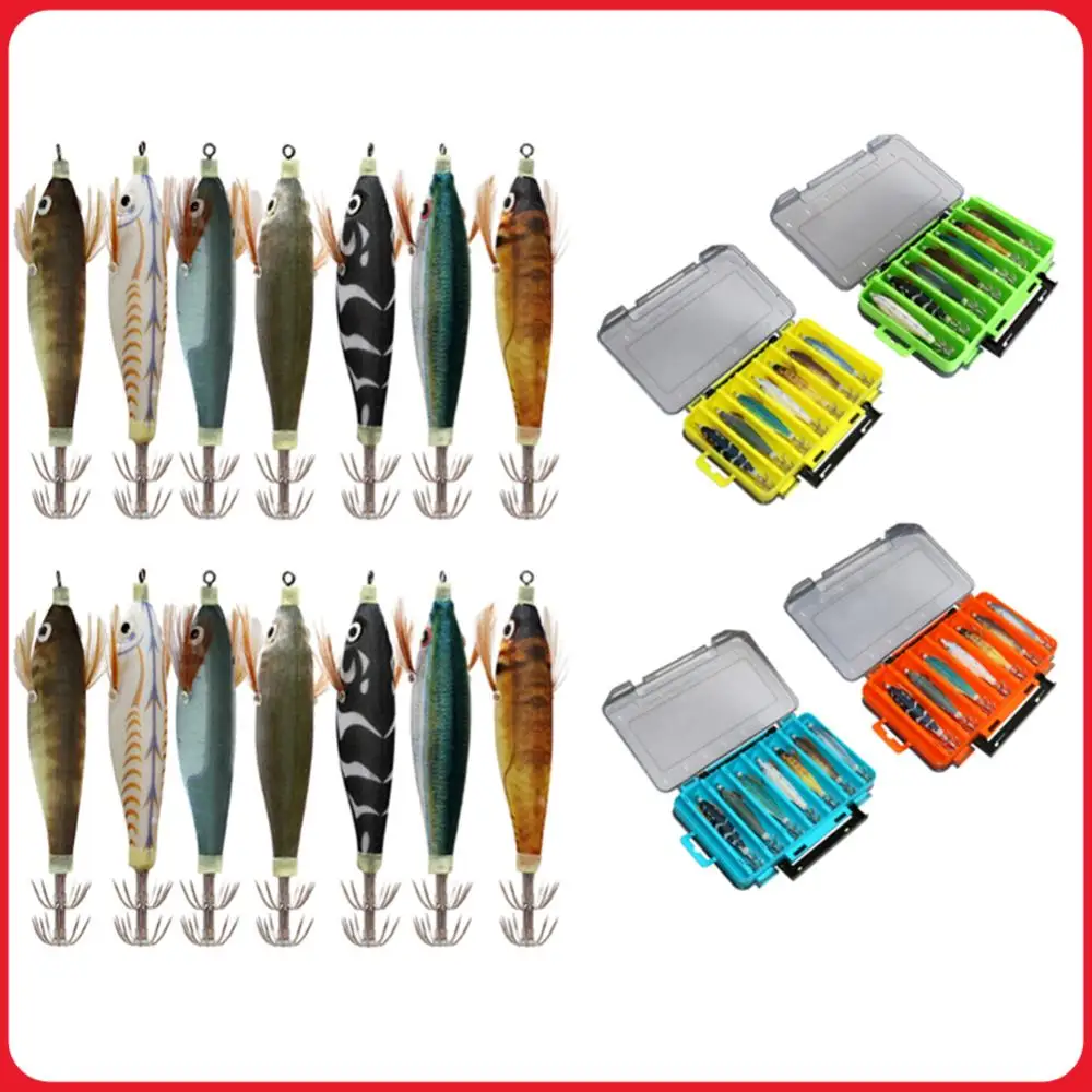 14Pcs Octopus Baits with Box Octopus Squid Hard Bait Luminous Fishing Tackle Accessories
14Pcs Octopus Baits with Box Octopus Squid Hard Bait Luminous Fishing Tackle Accessories