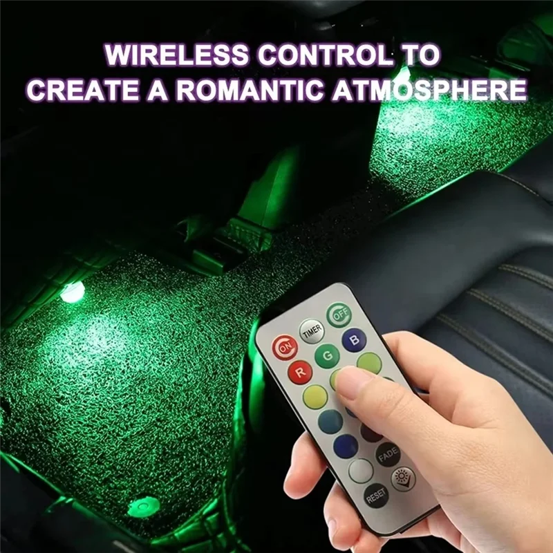 T98C-Remote Control Car LED Interior Ambient Light,Colorful Adhesive Decoration For Auto Roof Foot Atmosphere Lamp 13 Colors
T98C-Remote Control Car LED Interior Ambient Light,Colorful Adhesive Decoration For Auto Roof Foot Atmosphere Lamp 13 Colors