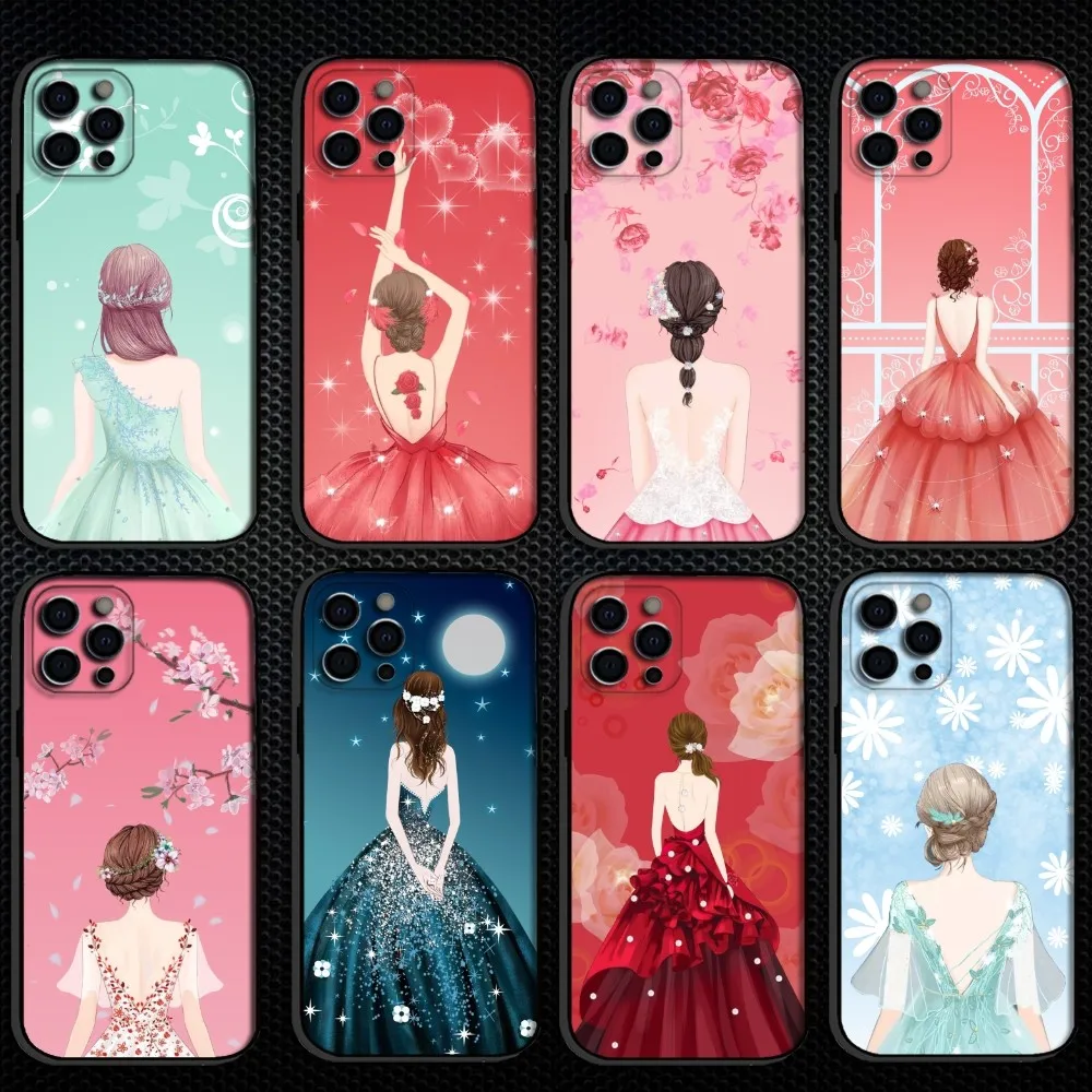 Back view Phone Case For iPhone 16,15,14,13,12,11 Plus,Pro Max, Soft Silicone Black Cover
Back view Phone Case For iPhone 16,15,14,13,12,11 Plus,Pro Max, Soft Silicone Black Cover