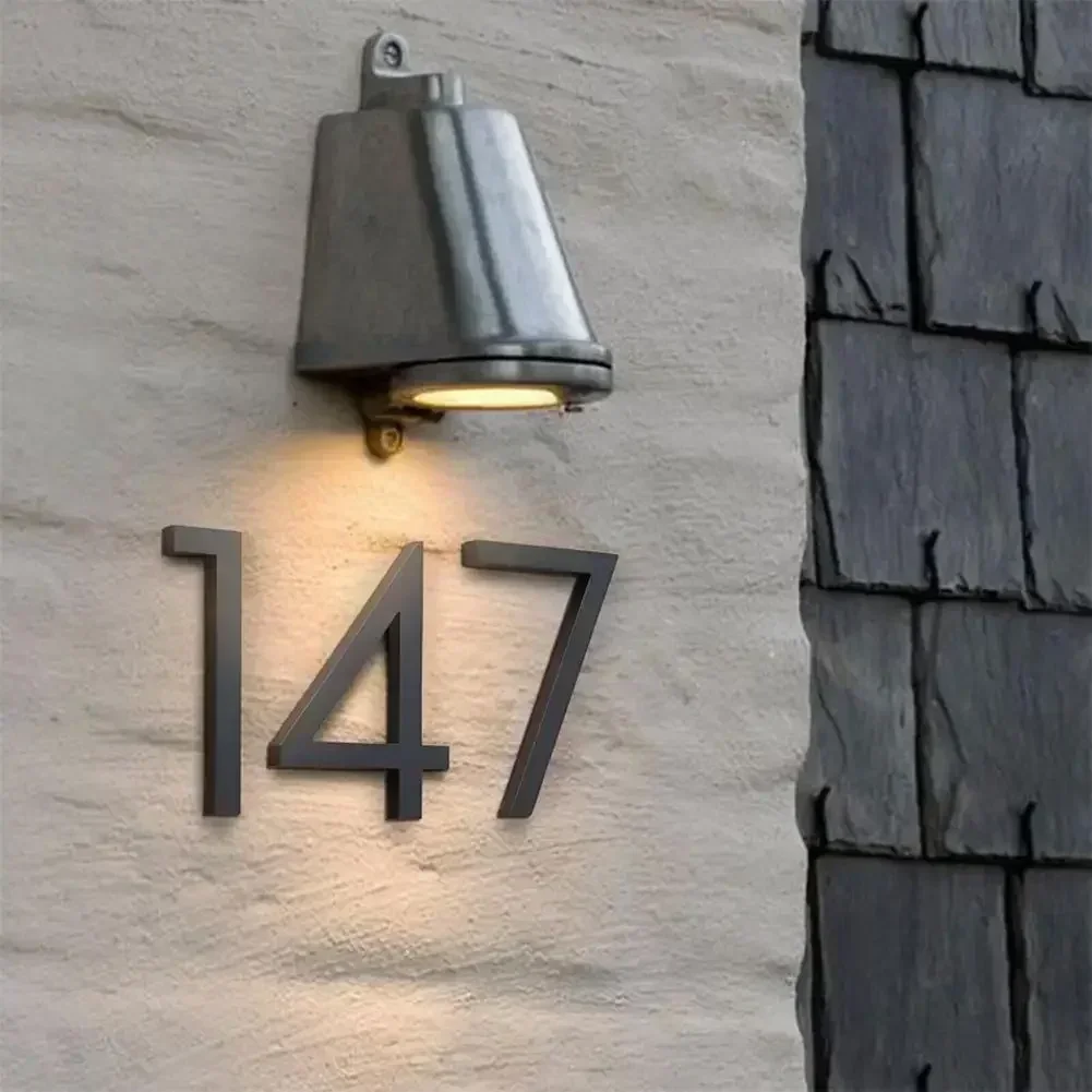 3d Digital House Number Letters Big Modern Door Alphabet Home Outdoor 5.6inch Black Numbers Address Home Door Number Sign 0-9
3d Digital House Number Letters Big Modern Door Alphabet Home Outdoor 5.6inch Black Numbers Address Home Door Number Sign 0-9