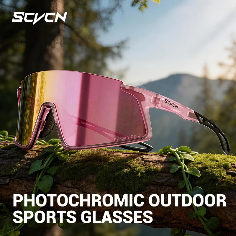 SCVCN Photochromic Cycling Sunglasses Outdoor Leisure Sports and Running Hiking Running Eyewear Sand-Blocking Driving Sunglasses
SCVCN Photochromic Cycling Sunglasses Outdoor Leisure Sports and Running Hiking Running Eyewear Sand-Blocking Driving Sunglasses