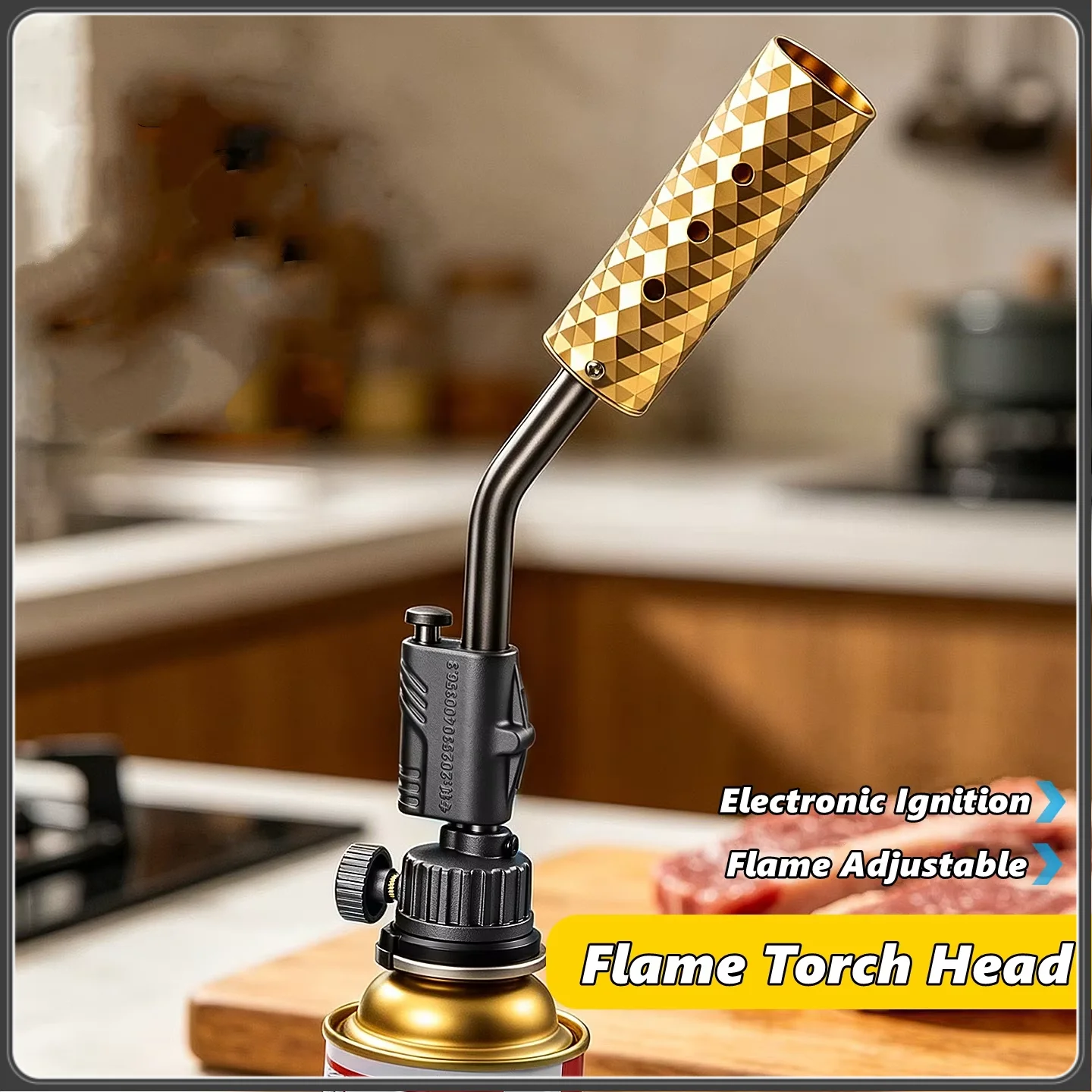 Portable Gold Copper Gas Welding Torch High Temperature Flame For Bbq Cooking Brazing
Portable Gold Copper Gas Welding Torch High Temperature Flame For Bbq Cooking Brazing
