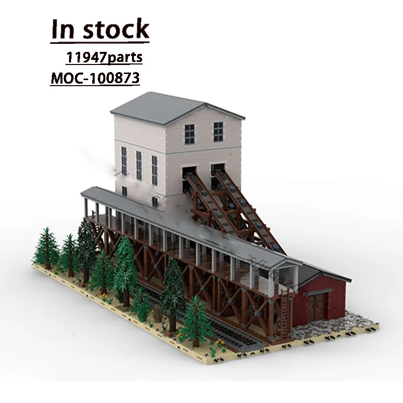 MOC-100873 New Urban Platform Skyscraper Building Block Model 11947 Parts Boys' Children's Birthday Building Block Toy Gift
MOC-100873 New Urban Platform Skyscraper Building Block Model 11947 Parts Boys' Children's Birthday Building Block Toy Gift