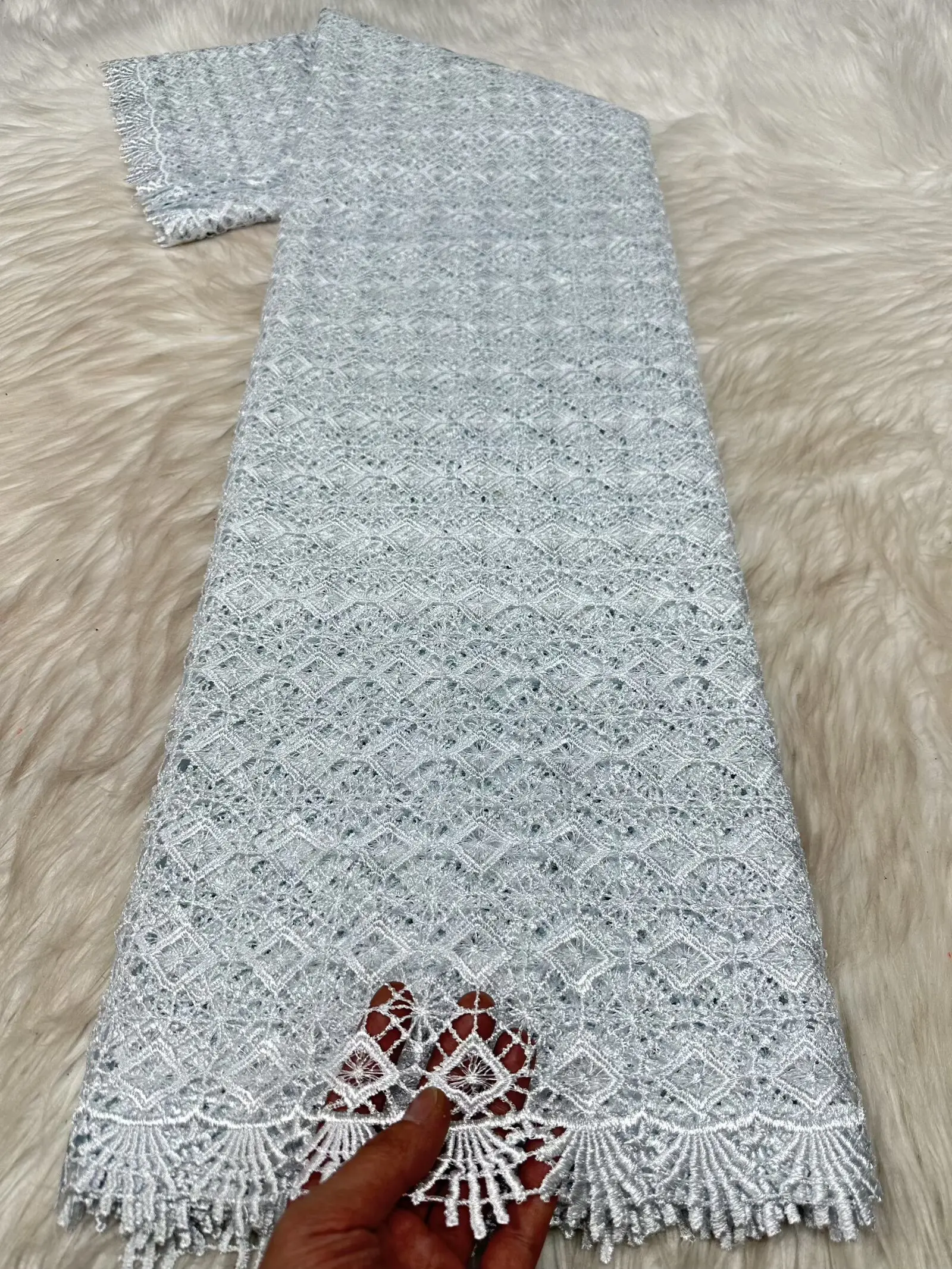 African Guipure lace Fabric 2026 High Quality Lace Embroidery Lace French Cord Laces Fabric For Nigerian Wedding Dresses Women
African Guipure lace Fabric 2026 High Quality Lace Embroidery Lace French Cord Laces Fabric For Nigerian Wedding Dresses Women