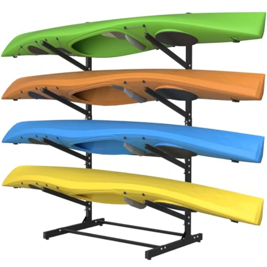 Adjustable Kayak Storage Rack Freestanding Sup Storage Stand Weatherproof Canoe Holder Heavy Duty Paddleboard Bracket Surfboard
Adjustable Kayak Storage Rack Freestanding Sup Storage Stand Weatherproof Canoe Holder Heavy Duty Paddleboard Bracket Surfboard