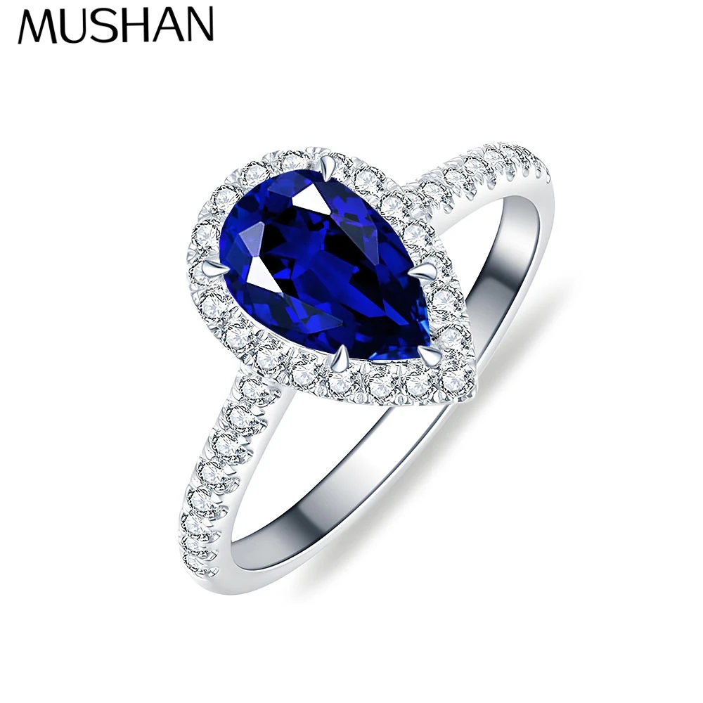 MuShan Jewelry 925 Sterling Silver Rings CMA Certificate Water Drop HCD Gemstones Emerald Sapphire Women Ring Band Fine Jewelry
MuShan Jewelry 925 Sterling Silver Rings CMA Certificate Water Drop HCD Gemstones Emerald Sapphire Women Ring Band Fine Jewelry