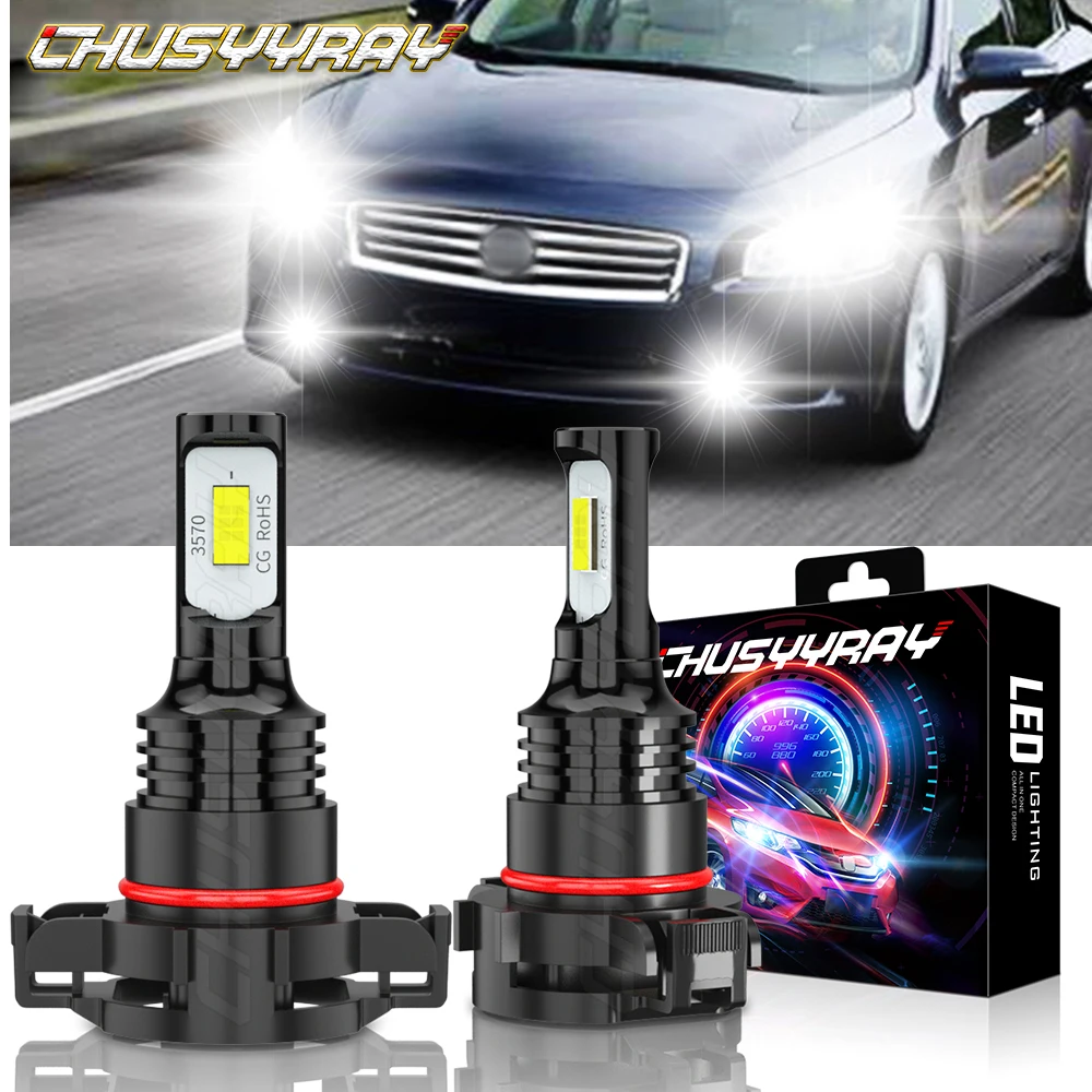 CHUSYYRAY 2Pcs 6000k White H16 LED Fog Light Bulbs Compatible For Nissan Maxima 2016 2017 2018 Easy Installation Car accsesories
CHUSYYRAY 2Pcs 6000k White H16 LED Fog Light Bulbs Compatible For Nissan Maxima 2016 2017 2018 Easy Installation Car accsesories