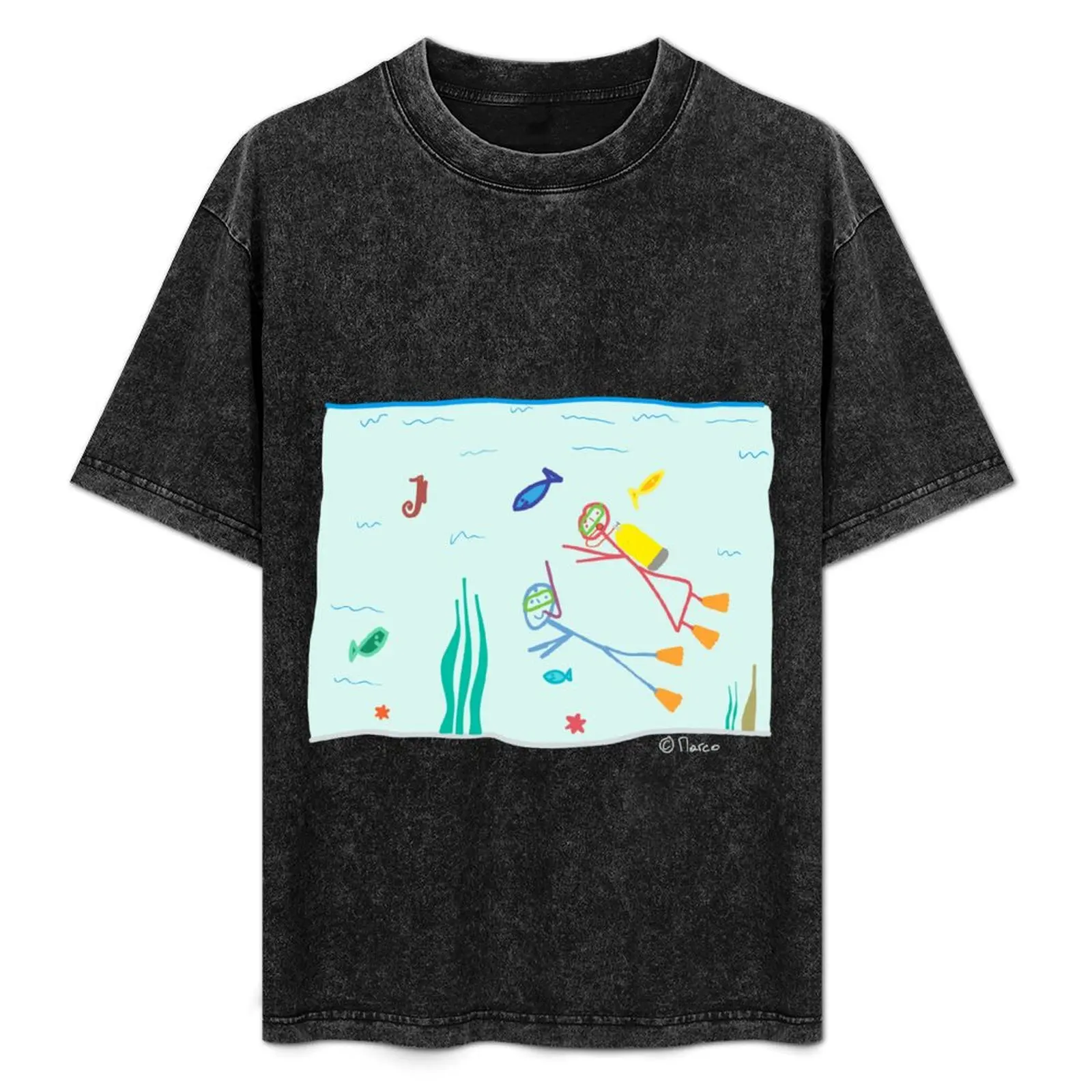Stick figure diving ocean swim vacation T-Shirt Basic Tee Shirt for Everyday Outfit
Stick figure diving ocean swim vacation T-Shirt Basic Tee Shirt for Everyday Outfit