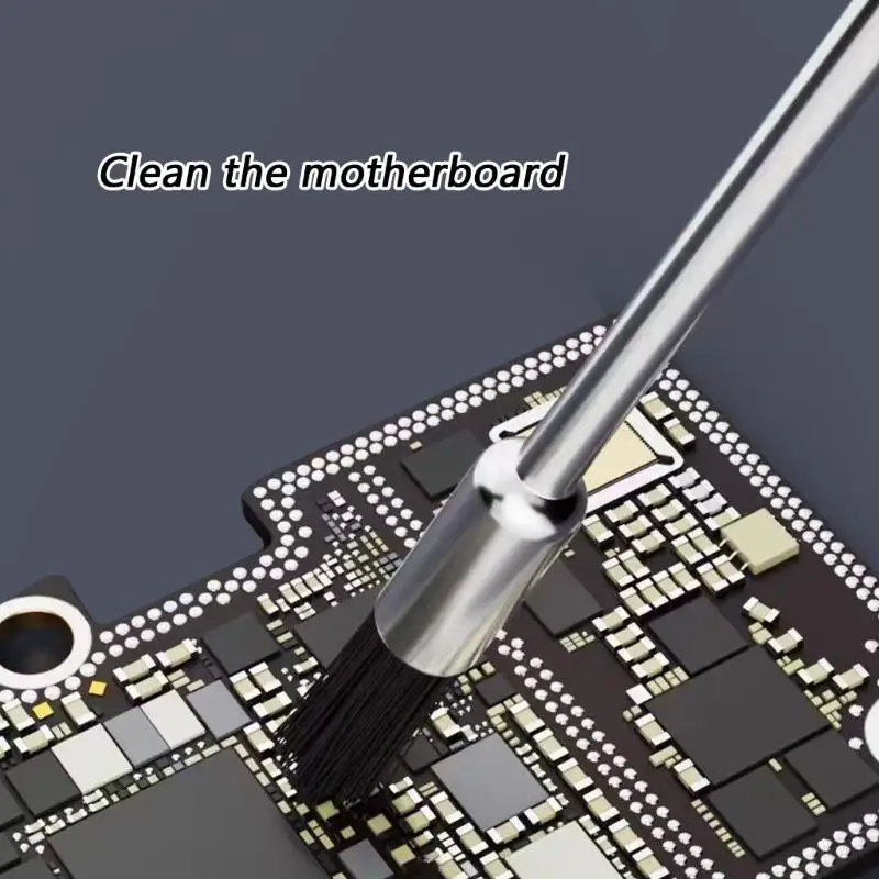 652F 10Pcs 2.35mm/3.0mm Heavy Duty Metal Handle Cleaning Brushes Set For Soldering Project Gadget Repair Accessories
652F 10Pcs 2.35mm/3.0mm Heavy Duty Metal Handle Cleaning Brushes Set For Soldering Project Gadget Repair Accessories