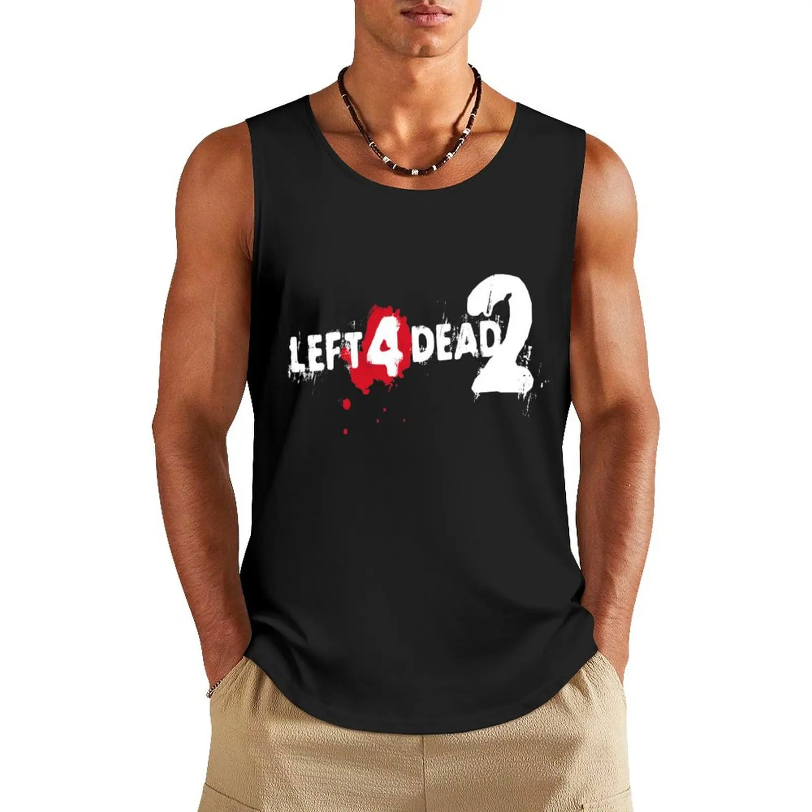 LEFT 4 DEAD 2 LOGO Tank Top clothes for men Men's t-shirt
LEFT 4 DEAD 2 LOGO Tank Top clothes for men Men's t-shirt