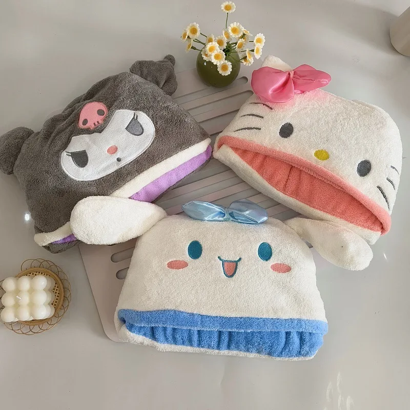 Kawaii Cinnamoroll Kuromi Kids Bath Towel Soft Warm Swaddle Wrap Sanrios Coral Fleece Blanket Toddler Hooded Baby Stuff Bathrobe
Kawaii Cinnamoroll Kuromi Kids Bath Towel Soft Warm Swaddle Wrap Sanrios Coral Fleece Blanket Toddler Hooded Baby Stuff Bathrobe
