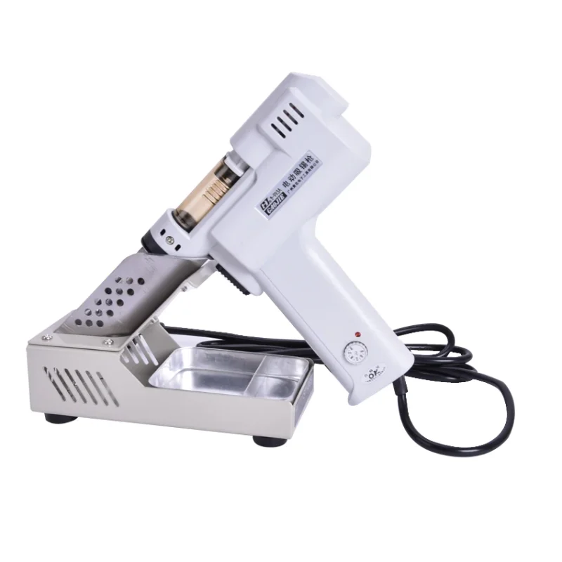 S-993A Electric Vacuum Desoldering Pump Solder Sucker Gun 220V/110V 90W Upgrade from MT-993
S-993A Electric Vacuum Desoldering Pump Solder Sucker Gun 220V/110V 90W Upgrade from MT-993