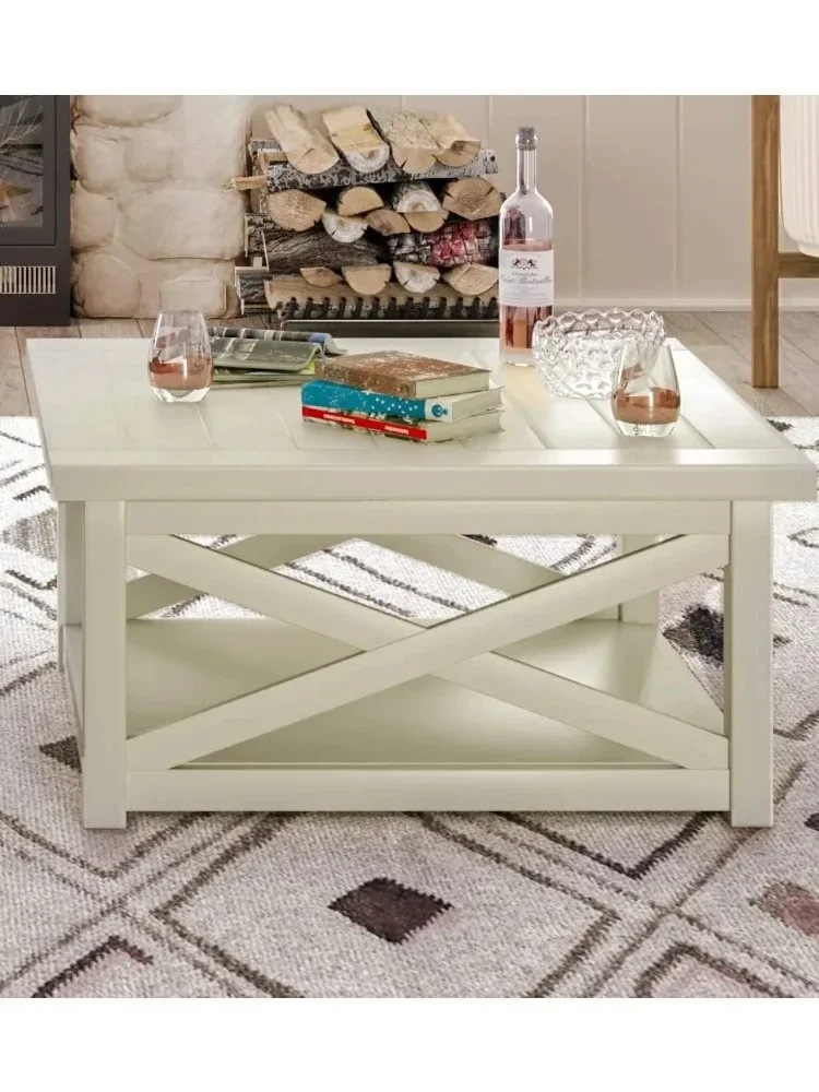 Coffee table, white coffee table suitable for families, wooden rectangular coffee table
Coffee table, white coffee table suitable for families, wooden rectangular coffee table