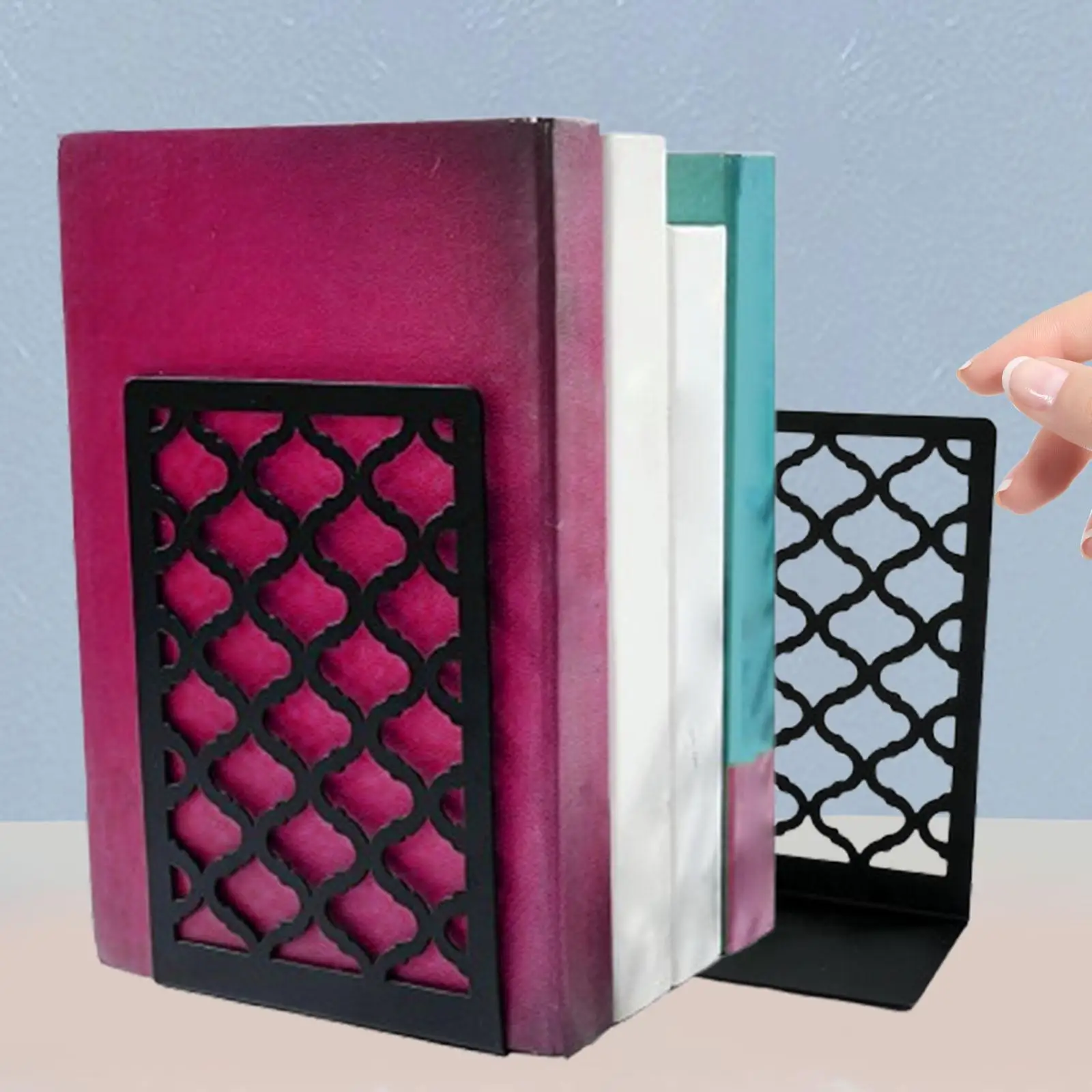 2Pcs Desk Bookends Study Multifunction Creative Anti Slip Base Bookshelf Decor Book Stand for Bedroom Library Home Office School
2Pcs Desk Bookends Study Multifunction Creative Anti Slip Base Bookshelf Decor Book Stand for Bedroom Library Home Office School