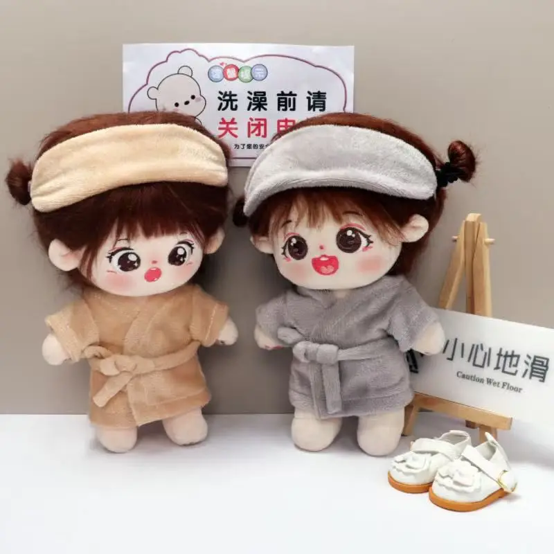 20CM cotton doll's clothing bathrobe pajama series suitable for both men and women, for couples' dolls' clothing
20CM cotton doll's clothing bathrobe pajama series suitable for both men and women, for couples' dolls' clothing
