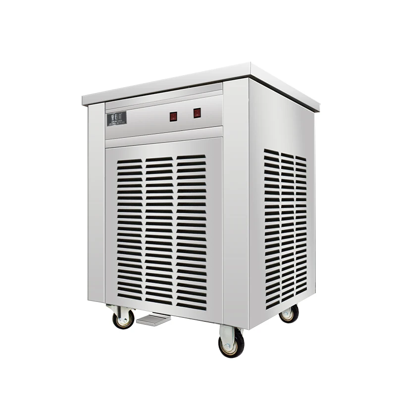 Single pot thick cut fried yogurt machine Commercial double pot double pressure automatic high power fried ice machine
Single pot thick cut fried yogurt machine Commercial double pot double pressure automatic high power fried ice machine