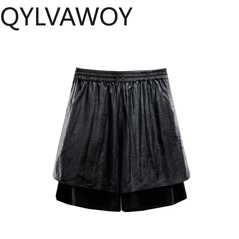 QYLVAWOY 100% натуральные шелковые брюки из тутового шелкопряда для мужчин, тонкие мужские брюки, летние короткие брюки Xiangyunsha, черные брюки, высококачественные повседневные брюки
QYLVAWOY 100% натуральные шелковые брюки из тутового шелкопряда для мужчин, тонкие мужские брюки, летние короткие брюки Xiangyunsha, черные брюки, высококачественные повседневные брюки