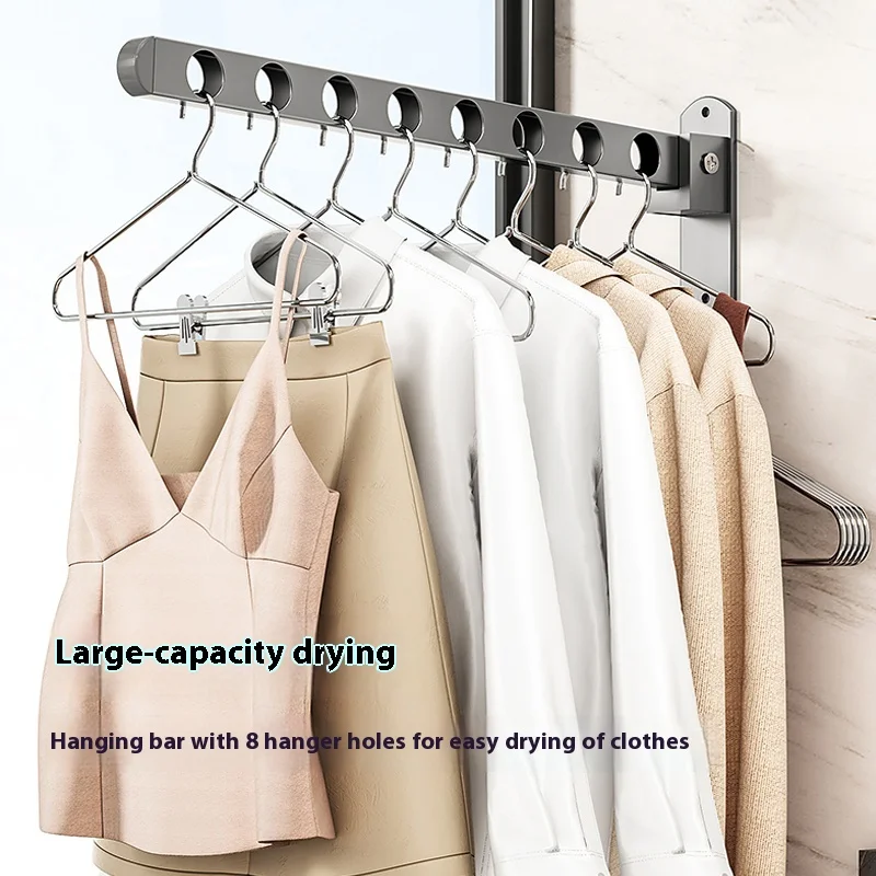 Wall Mounted Drying Rack Retractable Folding Wall Mounted Clothes Rack Household Indoor Balcony Clothes Drying Storage Rack
Wall Mounted Drying Rack Retractable Folding Wall Mounted Clothes Rack Household Indoor Balcony Clothes Drying Storage Rack