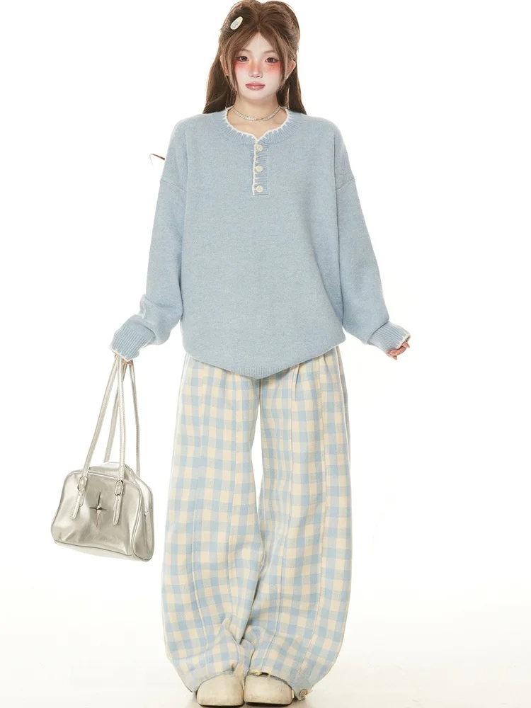 Warm Oversize Knitted Sweater Women's Loose Lazy Style Fall Winter New Arrival Small Audience Fleece Thermal Knitwear Top
Warm Oversize Knitted Sweater Women's Loose Lazy Style Fall Winter New Arrival Small Audience Fleece Thermal Knitwear Top