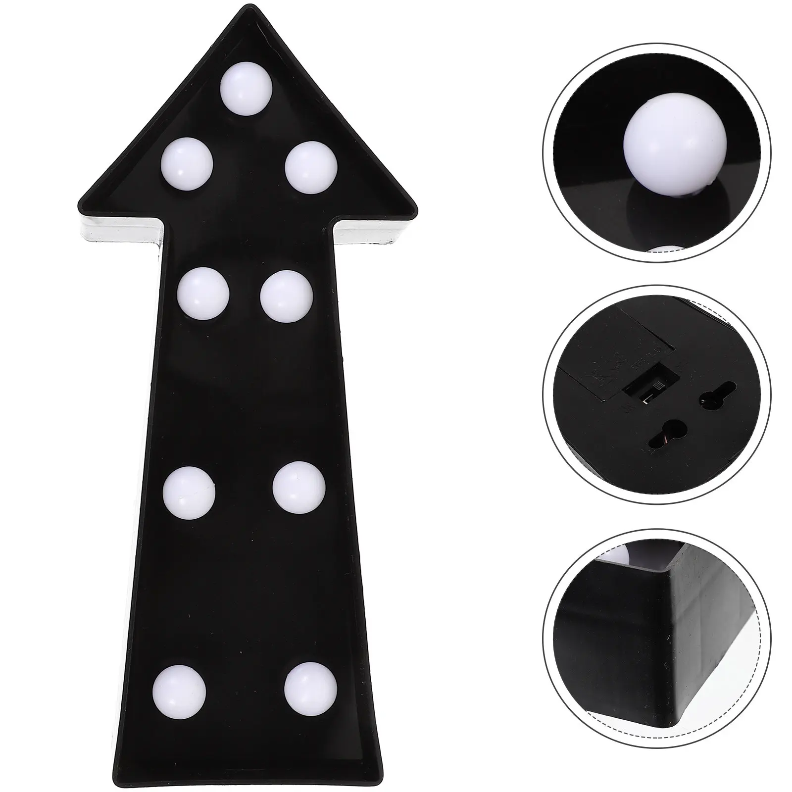 Светодиодный ночник-стрелка с 7 LED-лампами, черный, беспроводной, настенный декор для детской комнаты, спальни, на Рождество, День рождения, вечеринку, с теплым белым светом
Светодиодный ночник-стрелка с 7 LED-лампами, черный, беспроводной, настенный декор для детской комнаты, спальни, на Рождество, День рождения, вечеринку, с теплым белым светом