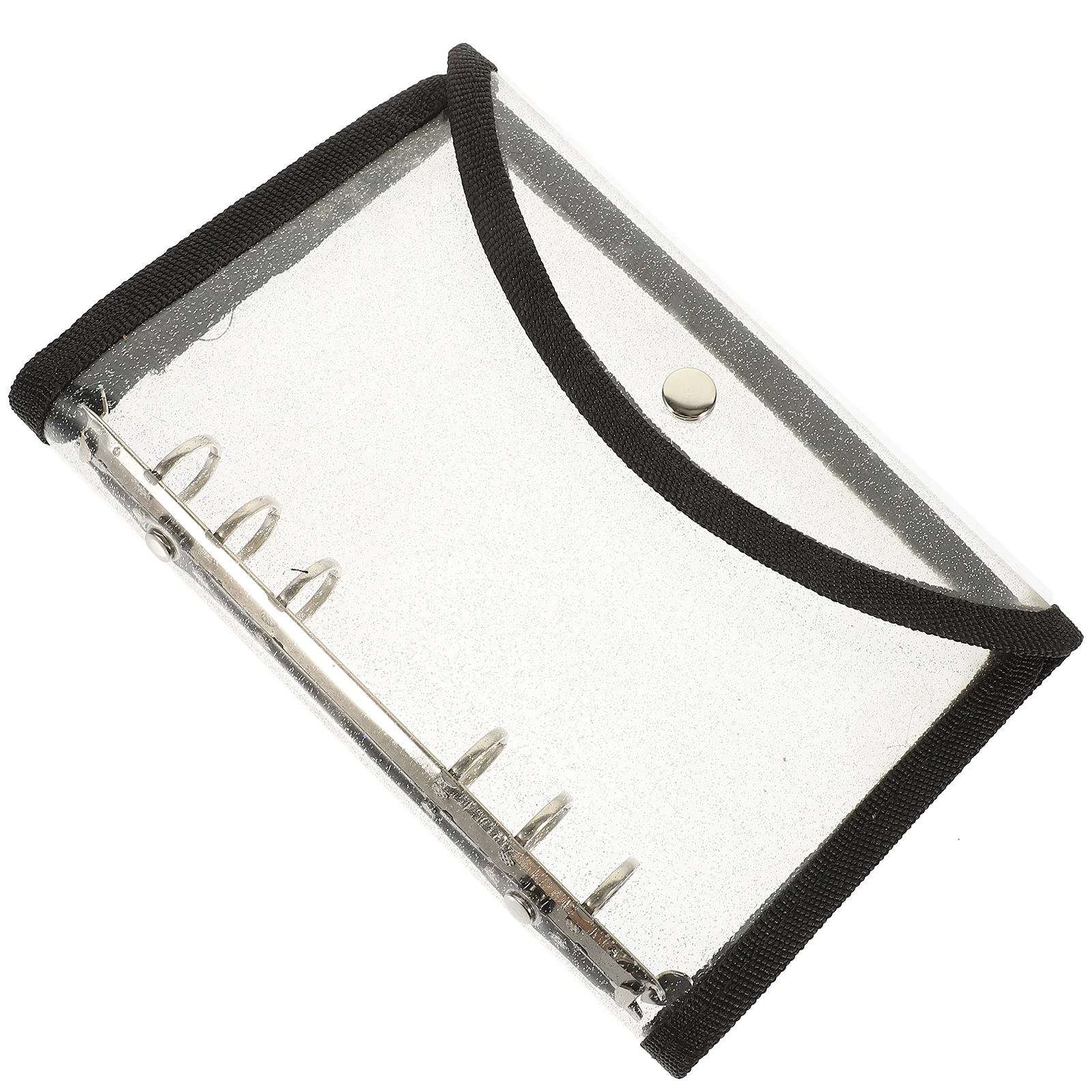 PVC Binder Cover Refillable Notebook Shell Loose Leaf Transparent School Binders for Middle School Aesthetic Mini Binder Covers
PVC Binder Cover Refillable Notebook Shell Loose Leaf Transparent School Binders for Middle School Aesthetic Mini Binder Covers
