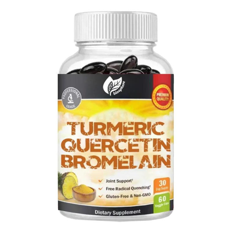 Кредит с куркумой содержит добавку из бромеля, естественная поддержка суставов, черный перец, без ГМО, 60 капсул
Кредит с куркумой содержит добавку из бромеля, естественная поддержка суставов, черный перец, без ГМО, 60 капсул