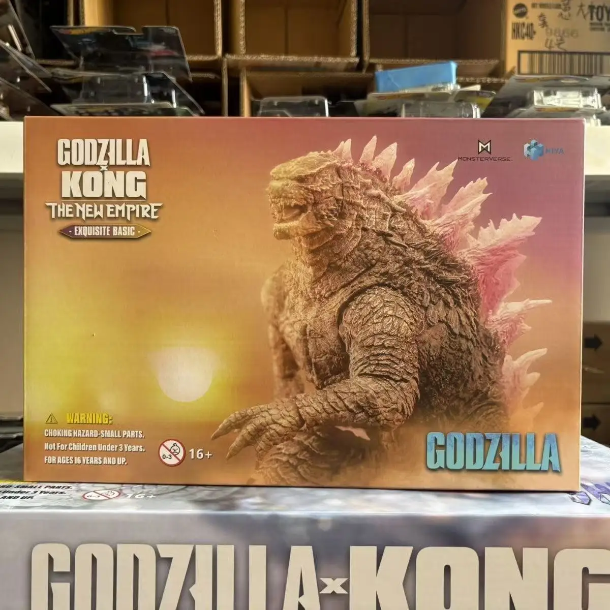 HIYA 18CM 7inch Action Figure Exquisite Basic Series Godzilla X Kong The New Empire Godzilla Evolved Ver. 
HIYA 18CM 7inch Action Figure Exquisite Basic Series Godzilla X Kong The New Empire Godzilla Evolved Ver.