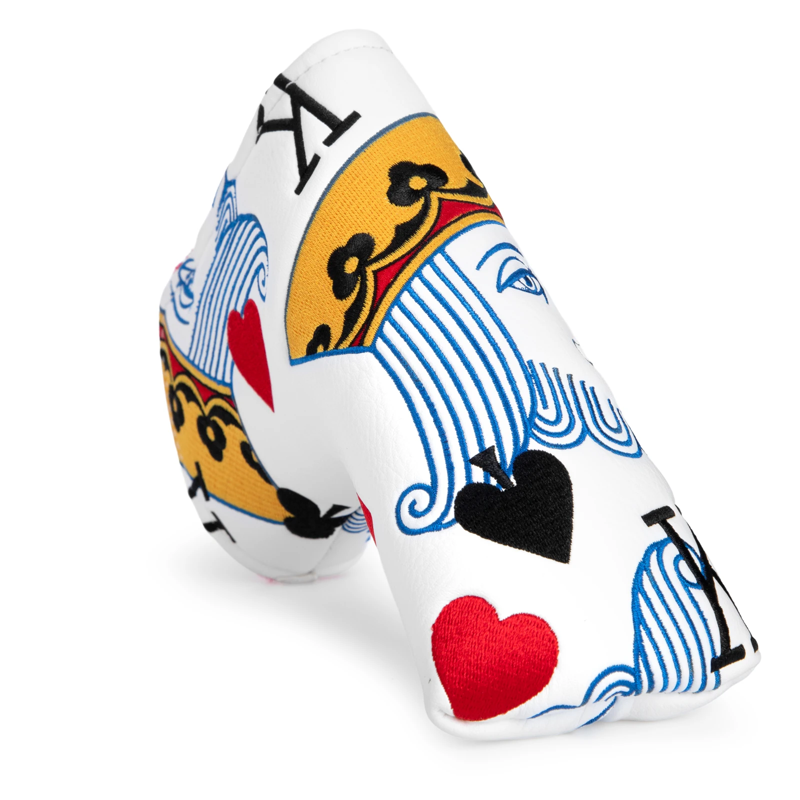 Чехлы на голову для гольфа Blade Putter Poker Diamond King Putter Cover с магнитами Высококачественные чехлы для гольф-клуба из искусственной кожи для большинства
Чехлы на голову для гольфа Blade Putter Poker Diamond King Putter Cover с магнитами Высококачественные чехлы для гольф-клуба из искусственной кожи для большинства
