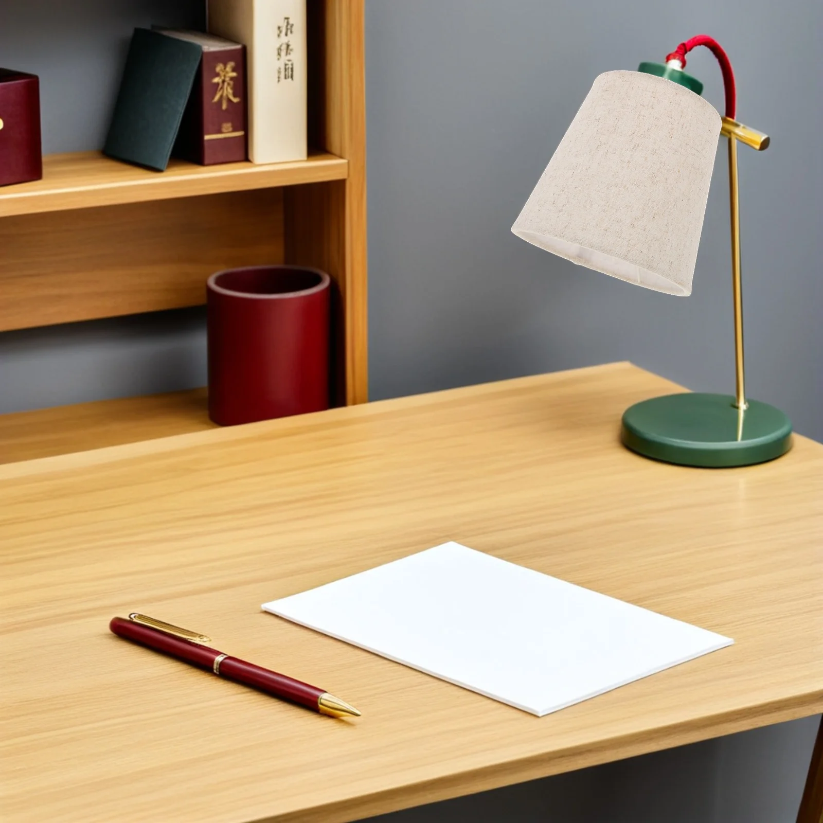 Cone Fabric Lampshade Faux Linen Beige Small 5.11x4.91x3.93in Modern Lamp Shade Replacement Bedside Pendant Light Cover
Cone Fabric Lampshade Faux Linen Beige Small 5.11x4.91x3.93in Modern Lamp Shade Replacement Bedside Pendant Light Cover