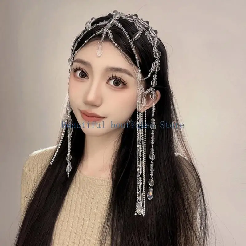 U4LF головной убор с кристаллами и бусинами на голову, многослойные украшения для волос, рождественские украшения для выпускного
U4LF головной убор с кристаллами и бусинами на голову, многослойные украшения для волос, рождественские украшения для выпускного