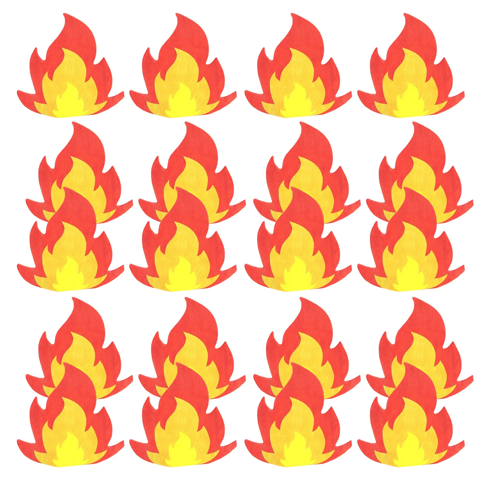 60Pcs Flame Napkins Firefighter Party Tableware Disposable High Absorbency for Graduation Carnival Game Day Wings Camping Themed
60Pcs Flame Napkins Firefighter Party Tableware Disposable High Absorbency for Graduation Carnival Game Day Wings Camping Themed