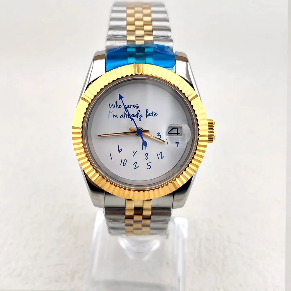 Часы NH35 36 мм 39 мм. Неважно, я уже опоздал. Часы без логотипа, сапфировое стекло, корпус из нержавеющей стали, водонепроницаемые, с автоматическим механизмом.
Часы NH35 36 мм 39 мм. Неважно, я уже опоздал. Часы без логотипа, сапфировое стекло, корпус из нержавеющей стали, водонепроницаемые, с автоматическим механизмом.