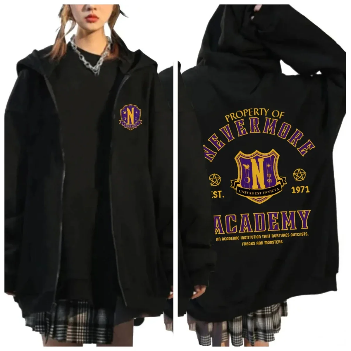 N Printed Zipper Hoodie Women Men Casual High Street Hip Hop Y2K Long Sleeve Fleece Sweatshirts Fall Winter Fashion Jacket Coat
N Printed Zipper Hoodie Women Men Casual High Street Hip Hop Y2K Long Sleeve Fleece Sweatshirts Fall Winter Fashion Jacket Coat