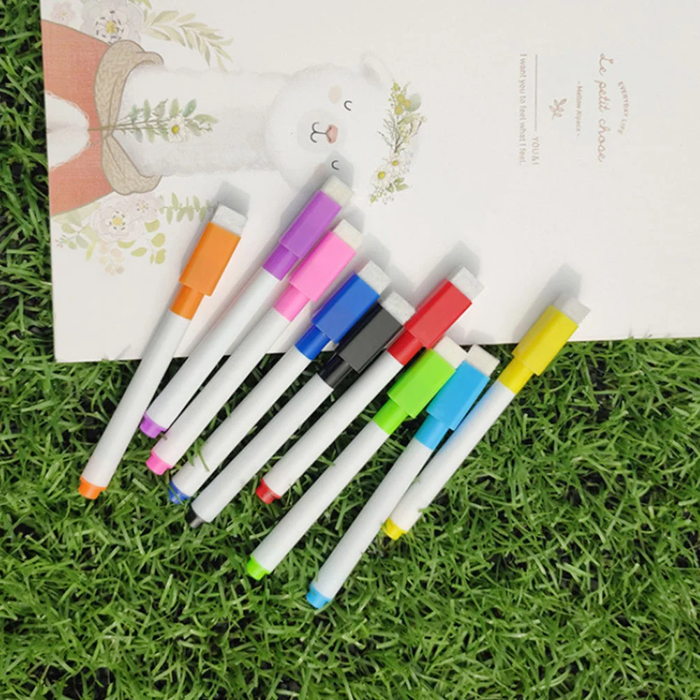 90 Pcs Erasable Wipe Marking Pen with Brush Child Whiteboard Magnetic Plastic Office Stationery Markers
90 Pcs Erasable Wipe Marking Pen with Brush Child Whiteboard Magnetic Plastic Office Stationery Markers
