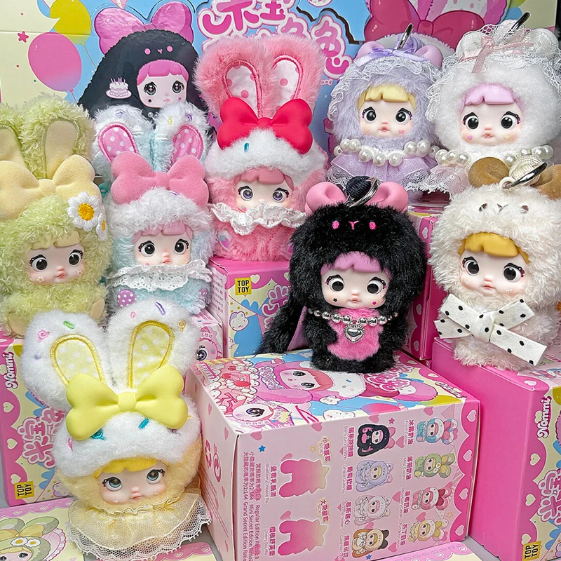 Nommi Baby Sweetheart Bunny Blind Box Cute Nommi V8 Keychain Mystery Box MiBao V2 Surprise Bag Rabbit Doll Blindbox Pendant Toys
Nommi Baby Sweetheart Bunny Blind Box Cute Nommi V8 Keychain Mystery Box MiBao V2 Surprise Bag Rabbit Doll Blindbox Pendant Toys