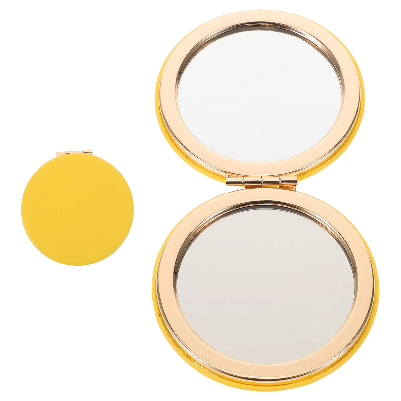 62mm Double-Sided Folding Metal Makeup Mirror Round Pocket Purse Travel Portable Small Handheld Mirror for Women
62mm Double-Sided Folding Metal Makeup Mirror Round Pocket Purse Travel Portable Small Handheld Mirror for Women