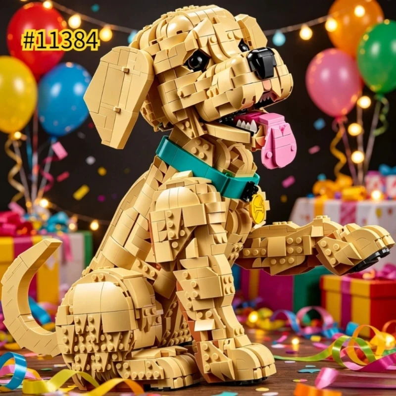 2102pcs Golden Retriever Puppy Pet Model Blocks Building Blocks Compatible With Suitable For Adults Lovers Birthday Gifts Toys
2102pcs Golden Retriever Puppy Pet Model Blocks Building Blocks Compatible With Suitable For Adults Lovers Birthday Gifts Toys