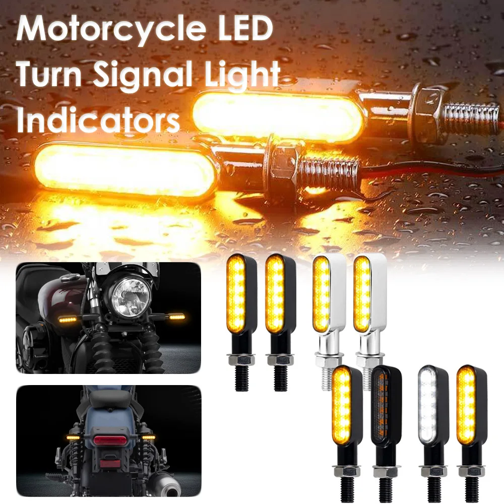 2pcs 6 leds Motorcycle Indicators Mini LED Turn Signal Light Flasher Amber Lamp Blinker Universal
2pcs 6 leds Motorcycle Indicators Mini LED Turn Signal Light Flasher Amber Lamp Blinker Universal