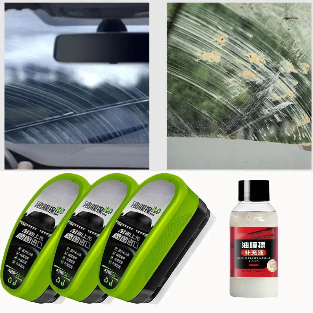 1/3pcs Automotive Car Oil Film Cleaning Brush,150ml Glass Oil Film Remover for Car Window,Windshield Brush For Car Care
1/3pcs Automotive Car Oil Film Cleaning Brush,150ml Glass Oil Film Remover for Car Window,Windshield Brush For Car Care