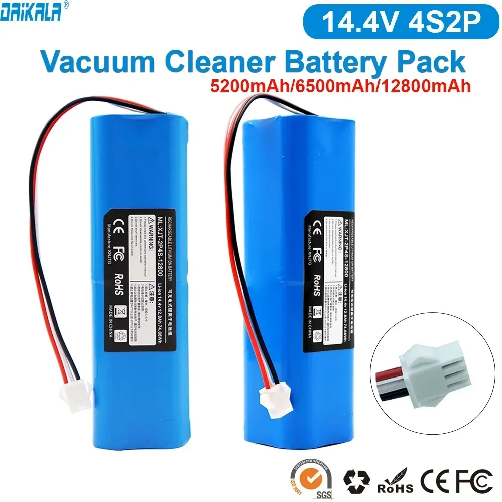 Replacement For XiaoMi Lydsto R1 Roidmi Eve Plus Viomi S9 Robot Vacuum Cleaner Battery Pack Capacity 12800mAh Accessories Parts
Replacement For XiaoMi Lydsto R1 Roidmi Eve Plus Viomi S9 Robot Vacuum Cleaner Battery Pack Capacity 12800mAh Accessories Parts
