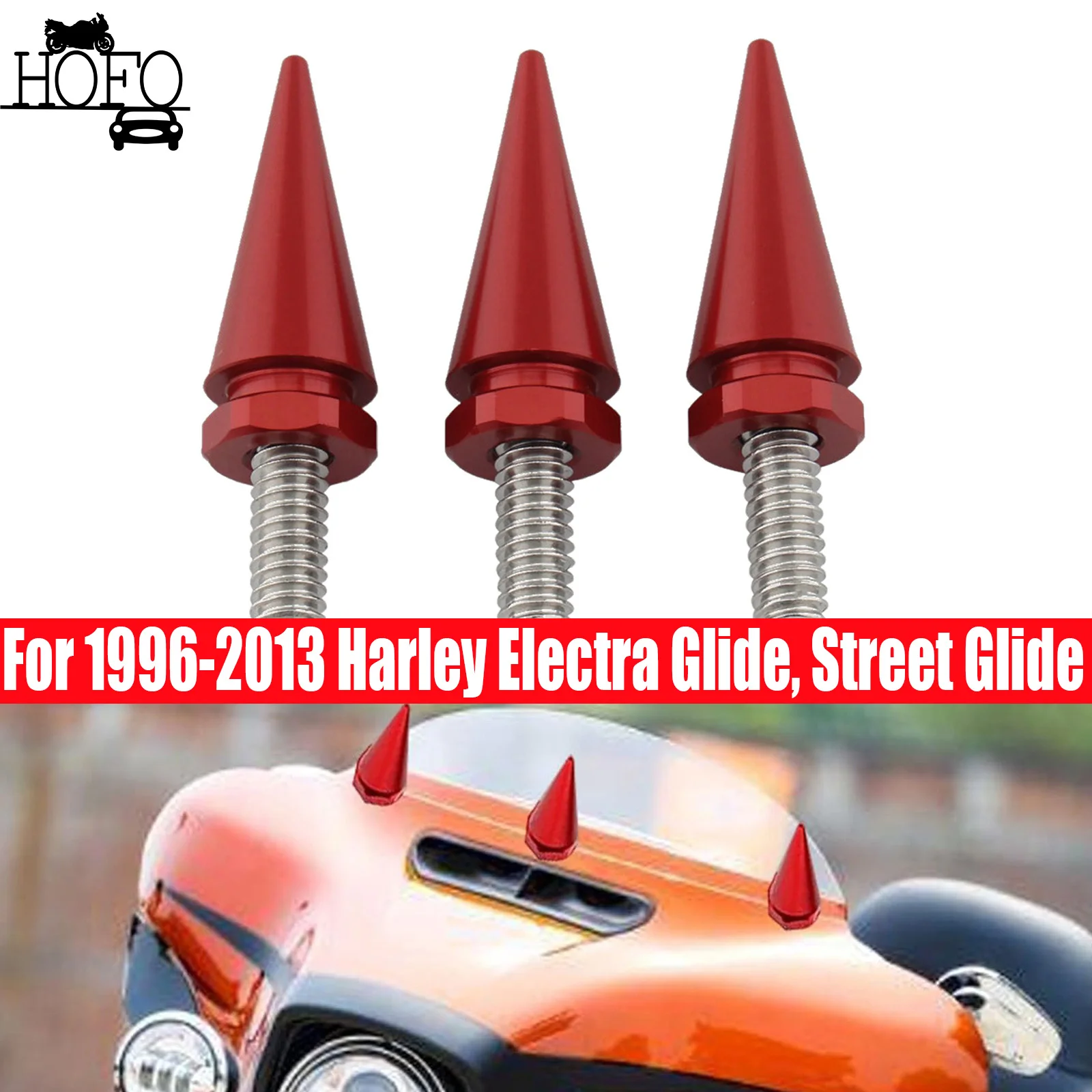 For 1996-2013 Harley Electra Glide, Street Glide Motorcycle 3pcs Windshield Trim Bolts Windscreen Screws
For 1996-2013 Harley Electra Glide, Street Glide Motorcycle 3pcs Windshield Trim Bolts Windscreen Screws